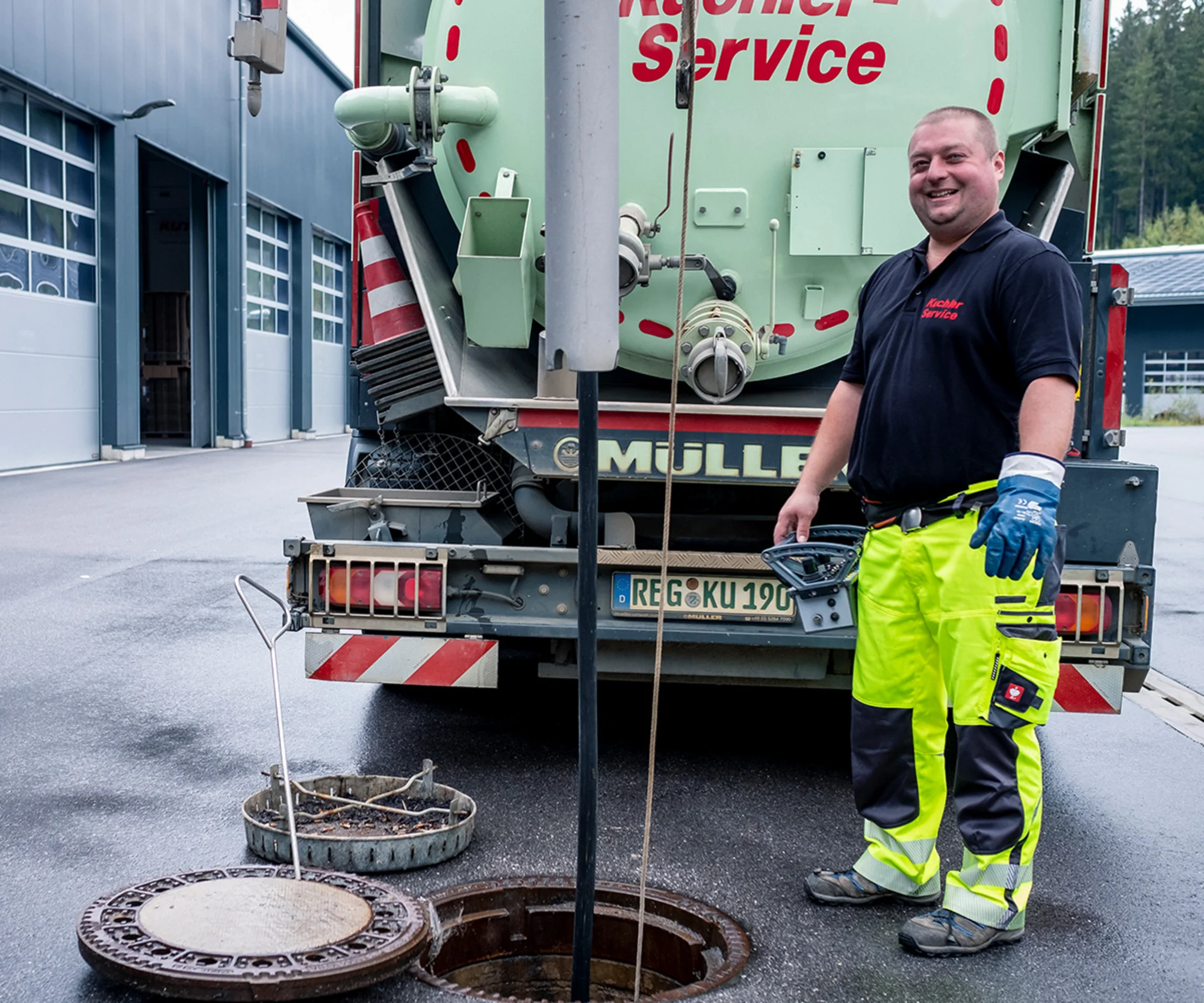 TV Kanaluntersuchung in Postau mit Kameratechnik